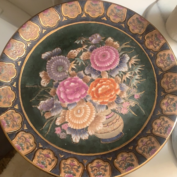 Toyo hand painted set trio Cloisonné - Picture 10 of 12